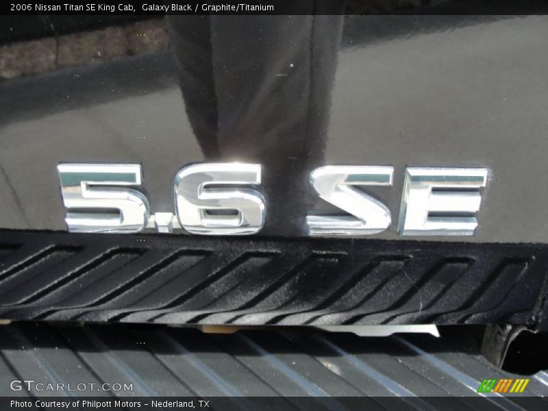 Galaxy Black / Graphite/Titanium 2006 Nissan Titan SE King Cab