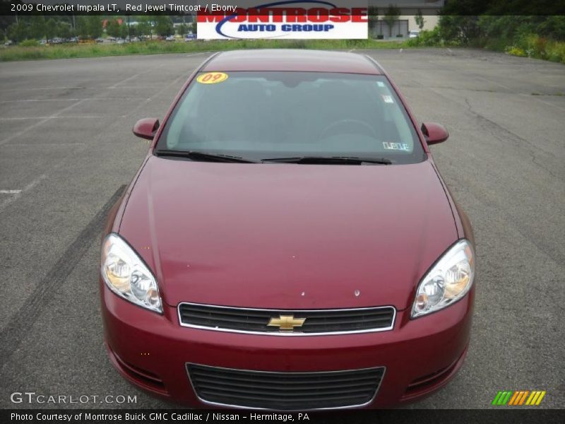 Red Jewel Tintcoat / Ebony 2009 Chevrolet Impala LT
