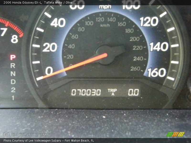 Taffeta White / Olive 2006 Honda Odyssey EX-L