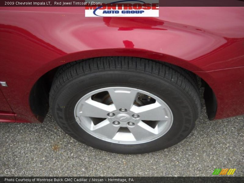 Red Jewel Tintcoat / Ebony 2009 Chevrolet Impala LT