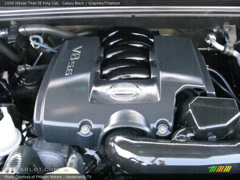 Galaxy Black / Graphite/Titanium 2006 Nissan Titan SE King Cab