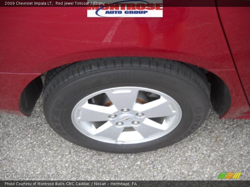 Red Jewel Tintcoat / Ebony 2009 Chevrolet Impala LT