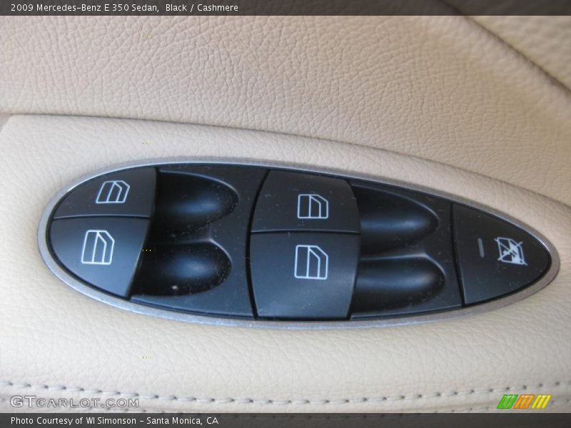 Black / Cashmere 2009 Mercedes-Benz E 350 Sedan