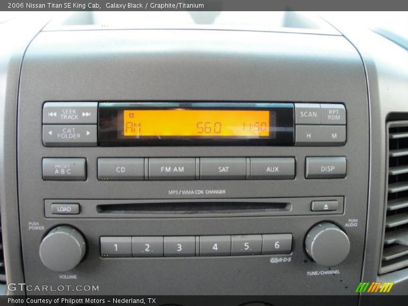 Galaxy Black / Graphite/Titanium 2006 Nissan Titan SE King Cab