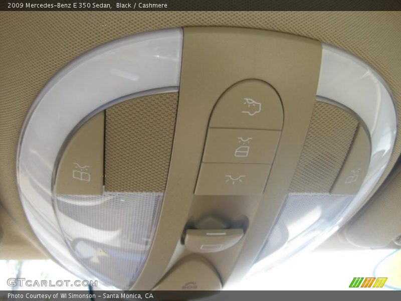 Black / Cashmere 2009 Mercedes-Benz E 350 Sedan