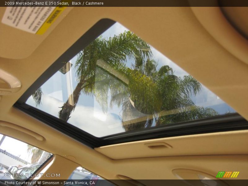 Black / Cashmere 2009 Mercedes-Benz E 350 Sedan