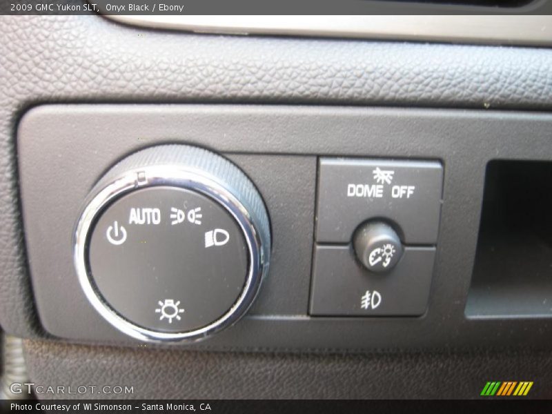 Onyx Black / Ebony 2009 GMC Yukon SLT