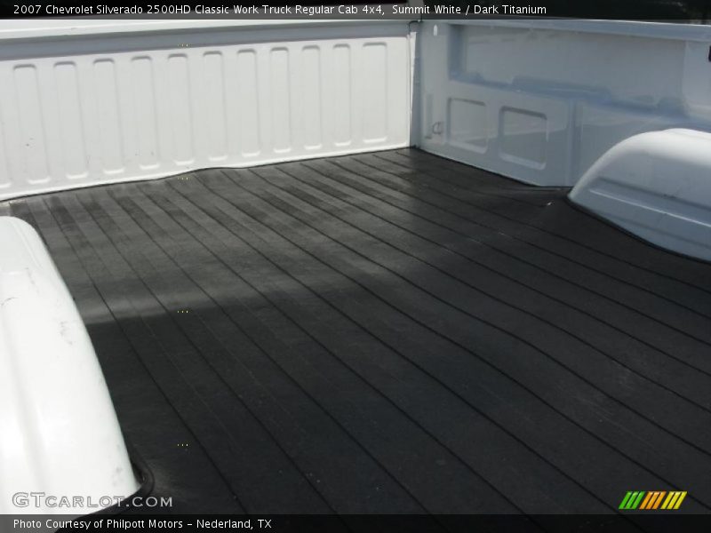 Summit White / Dark Titanium 2007 Chevrolet Silverado 2500HD Classic Work Truck Regular Cab 4x4