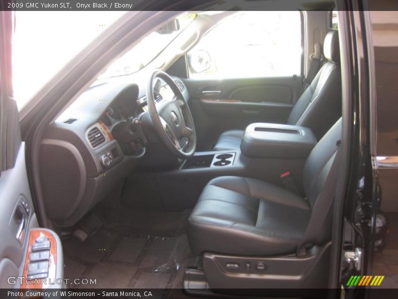 Onyx Black / Ebony 2009 GMC Yukon SLT