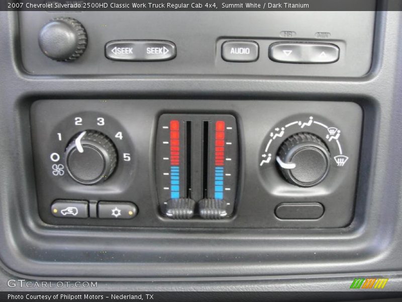 Summit White / Dark Titanium 2007 Chevrolet Silverado 2500HD Classic Work Truck Regular Cab 4x4