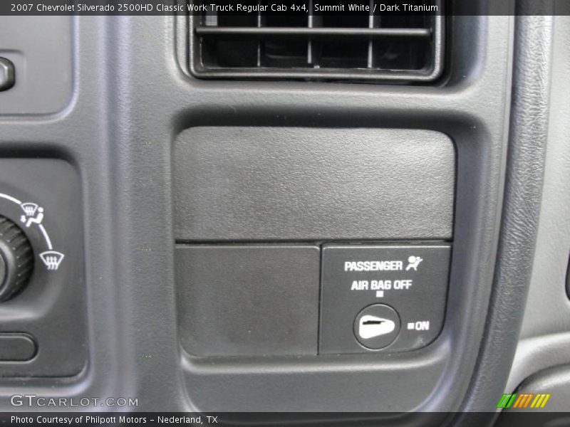 Summit White / Dark Titanium 2007 Chevrolet Silverado 2500HD Classic Work Truck Regular Cab 4x4