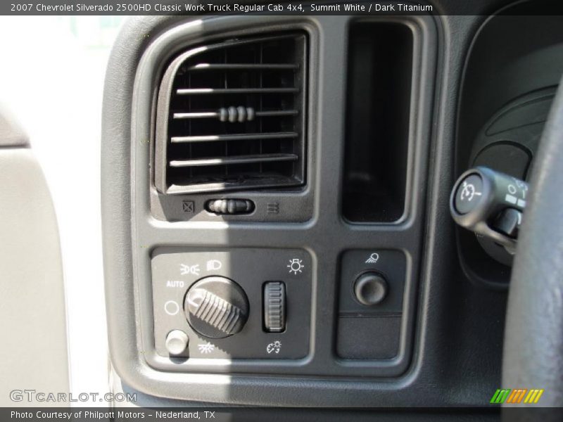 Summit White / Dark Titanium 2007 Chevrolet Silverado 2500HD Classic Work Truck Regular Cab 4x4