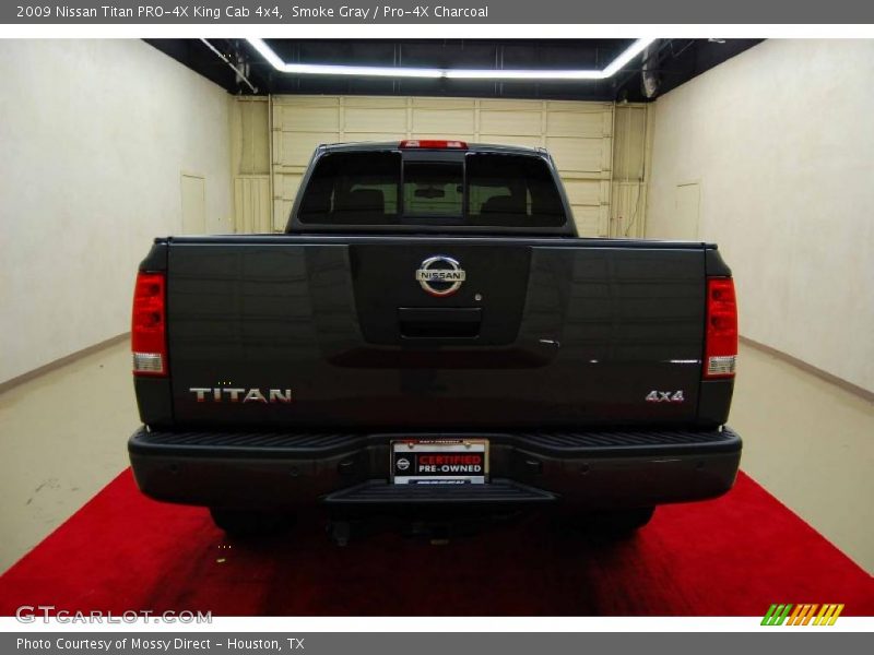Smoke Gray / Pro-4X Charcoal 2009 Nissan Titan PRO-4X King Cab 4x4