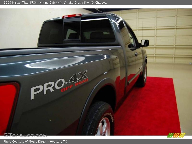 Smoke Gray / Pro-4X Charcoal 2009 Nissan Titan PRO-4X King Cab 4x4