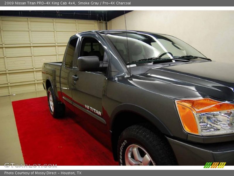 Smoke Gray / Pro-4X Charcoal 2009 Nissan Titan PRO-4X King Cab 4x4