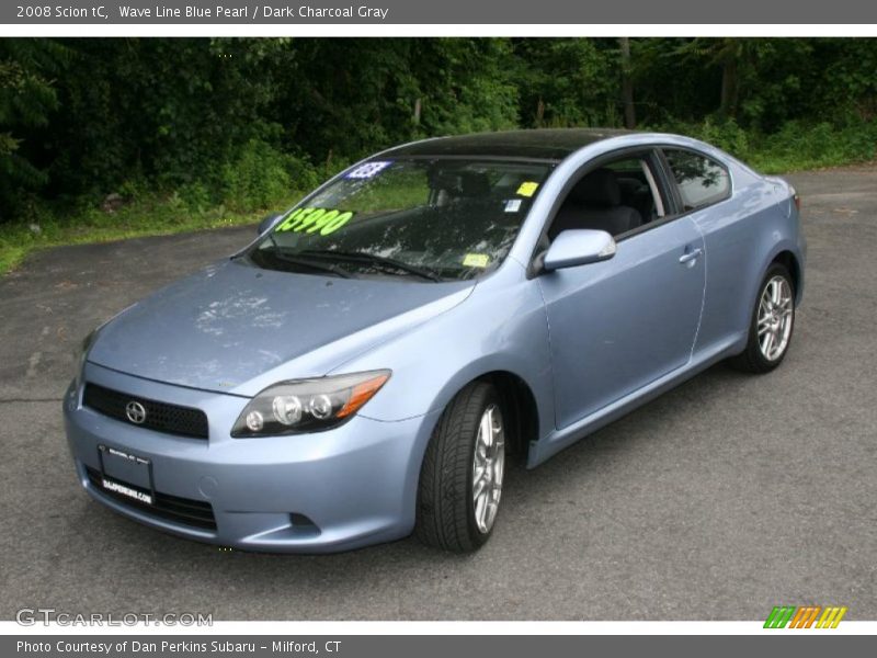 Wave Line Blue Pearl / Dark Charcoal Gray 2008 Scion tC
