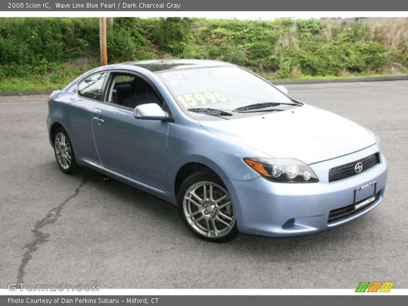 Wave Line Blue Pearl / Dark Charcoal Gray 2008 Scion tC