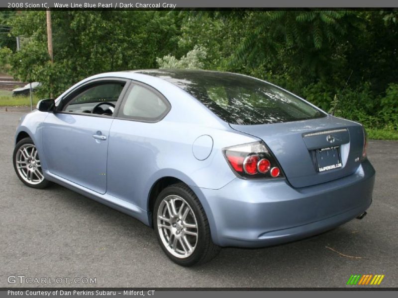 Wave Line Blue Pearl / Dark Charcoal Gray 2008 Scion tC
