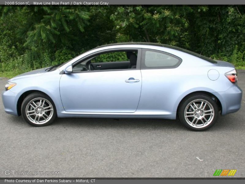 Wave Line Blue Pearl / Dark Charcoal Gray 2008 Scion tC