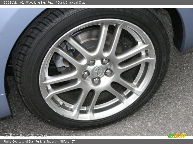 Wave Line Blue Pearl / Dark Charcoal Gray 2008 Scion tC