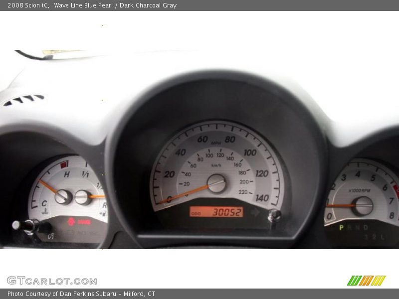 Wave Line Blue Pearl / Dark Charcoal Gray 2008 Scion tC