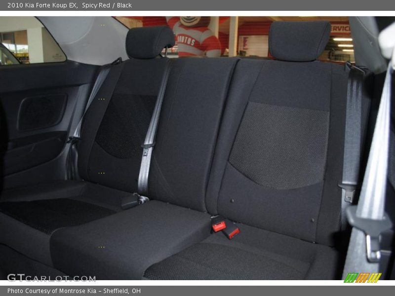 Spicy Red / Black 2010 Kia Forte Koup EX