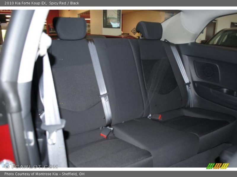 Spicy Red / Black 2010 Kia Forte Koup EX