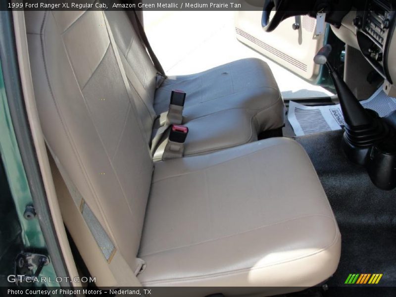 Amazon Green Metallic / Medium Prairie Tan 1999 Ford Ranger XL Regular Cab