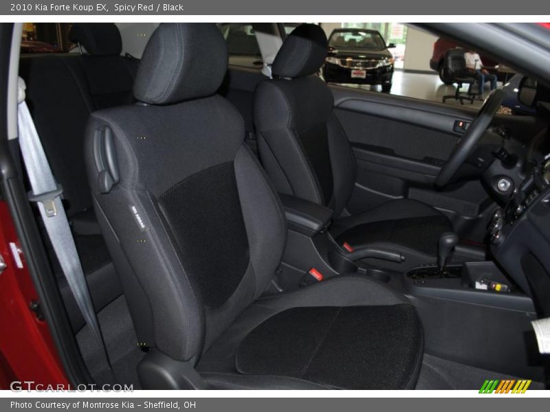 Spicy Red / Black 2010 Kia Forte Koup EX