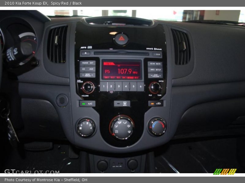 Spicy Red / Black 2010 Kia Forte Koup EX