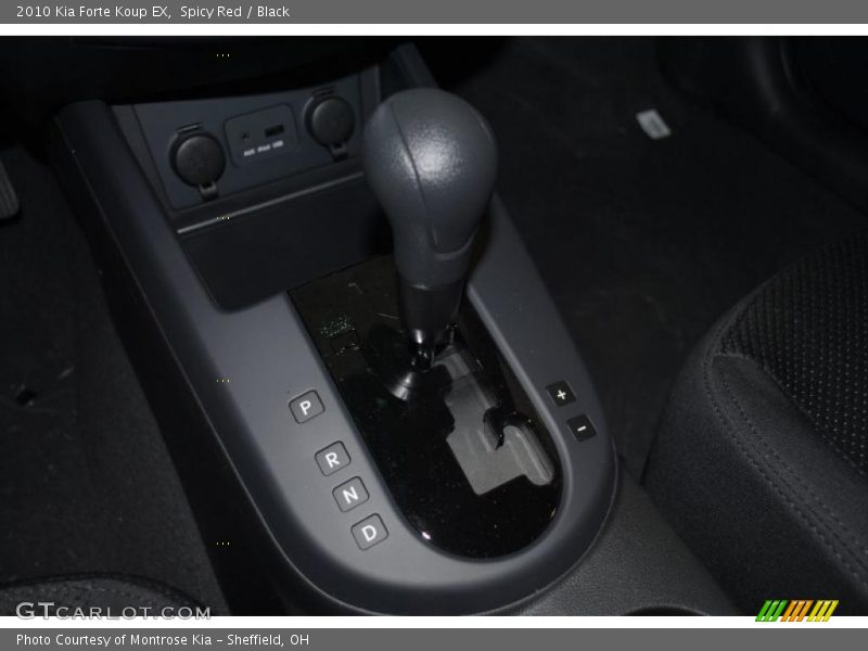 Spicy Red / Black 2010 Kia Forte Koup EX