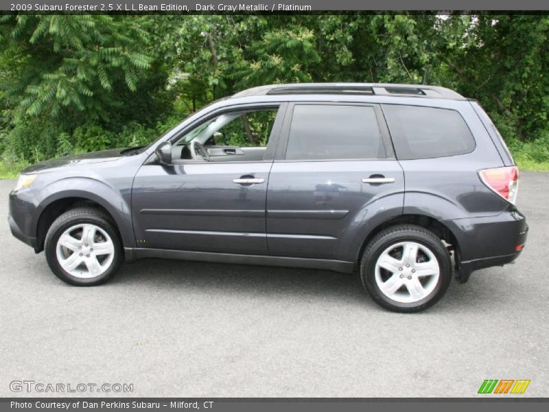 Dark Gray Metallic / Platinum 2009 Subaru Forester 2.5 X L.L.Bean Edition