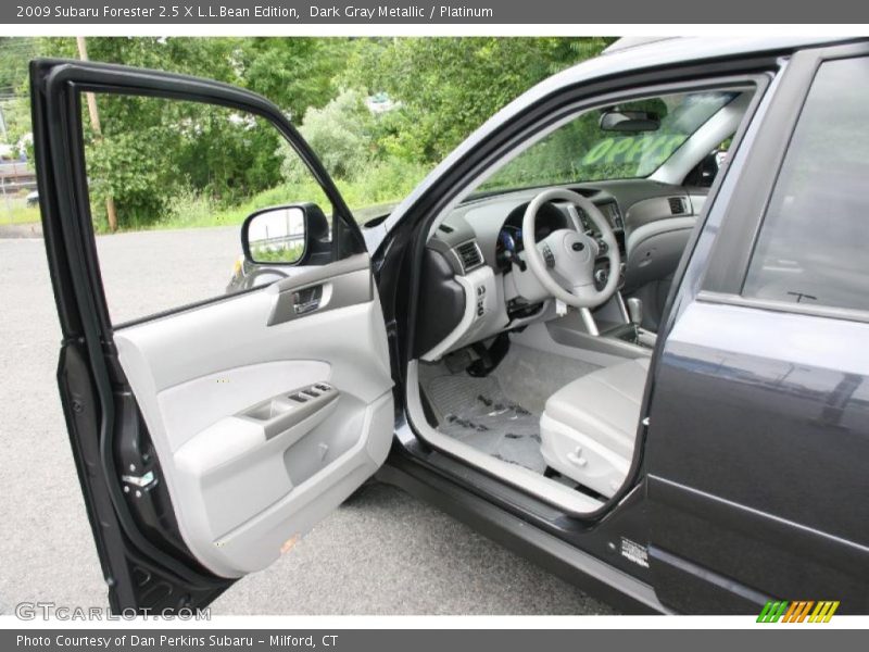 Dark Gray Metallic / Platinum 2009 Subaru Forester 2.5 X L.L.Bean Edition