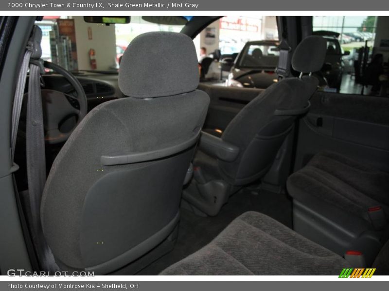 Shale Green Metallic / Mist Gray 2000 Chrysler Town & Country LX