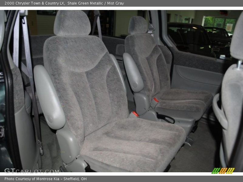 Shale Green Metallic / Mist Gray 2000 Chrysler Town & Country LX