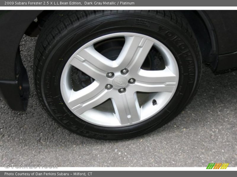 Dark Gray Metallic / Platinum 2009 Subaru Forester 2.5 X L.L.Bean Edition