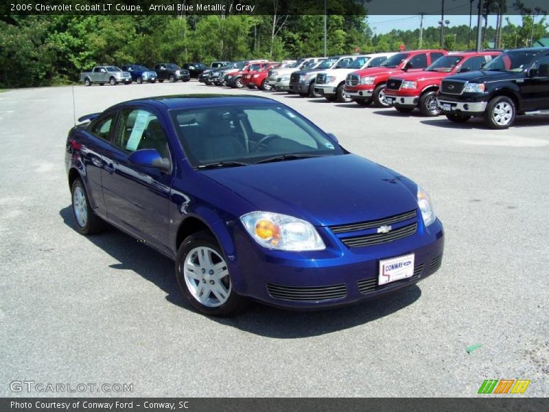 Arrival Blue Metallic / Gray 2006 Chevrolet Cobalt LT Coupe