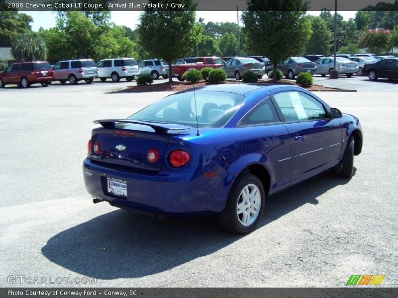 Arrival Blue Metallic / Gray 2006 Chevrolet Cobalt LT Coupe