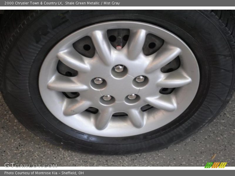 Shale Green Metallic / Mist Gray 2000 Chrysler Town & Country LX