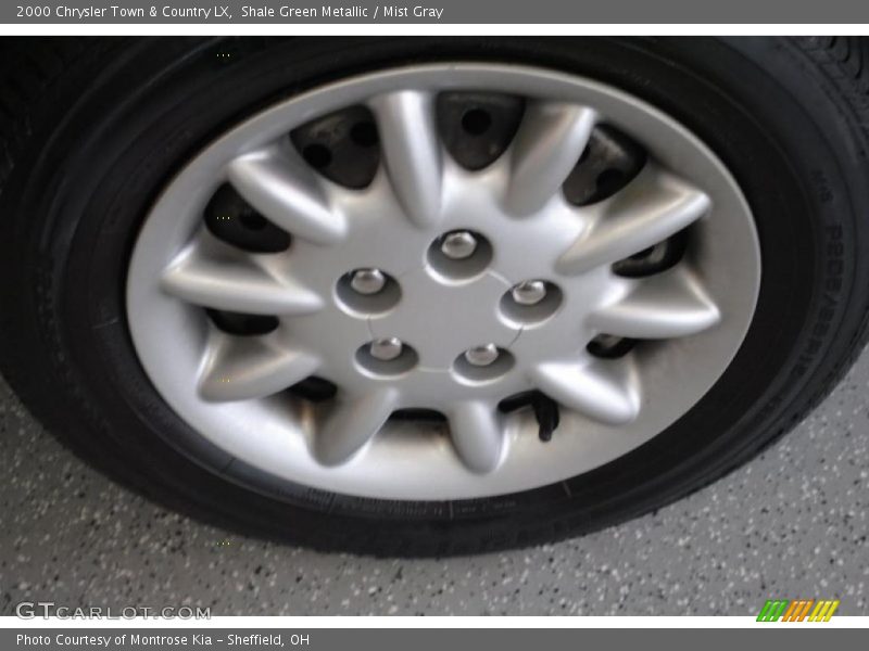 Shale Green Metallic / Mist Gray 2000 Chrysler Town & Country LX