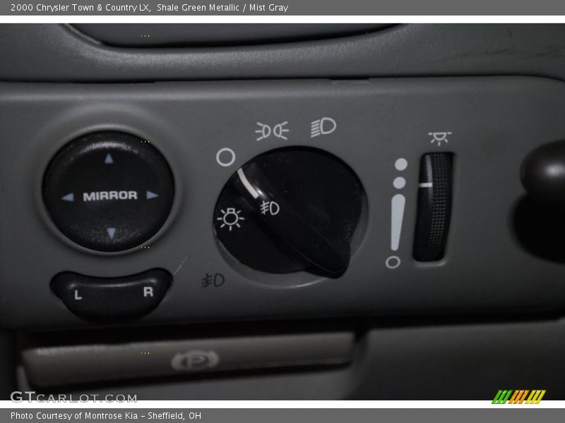 Shale Green Metallic / Mist Gray 2000 Chrysler Town & Country LX