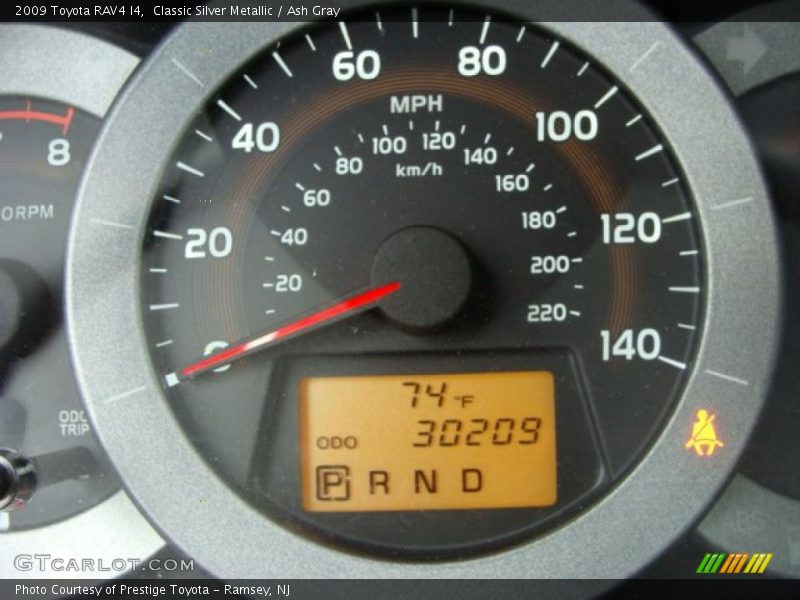 Classic Silver Metallic / Ash Gray 2009 Toyota RAV4 I4