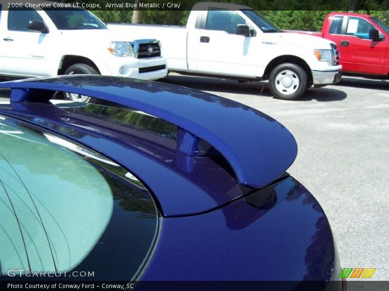 Arrival Blue Metallic / Gray 2006 Chevrolet Cobalt LT Coupe