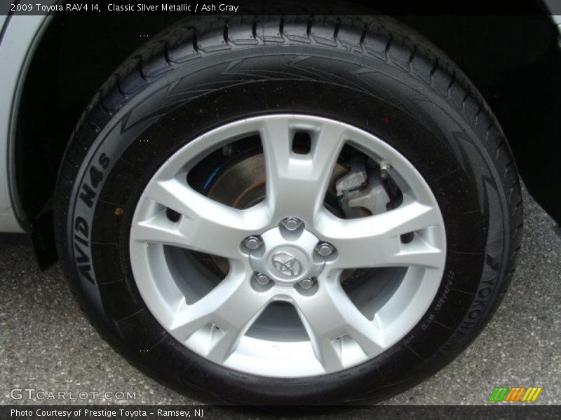 Classic Silver Metallic / Ash Gray 2009 Toyota RAV4 I4