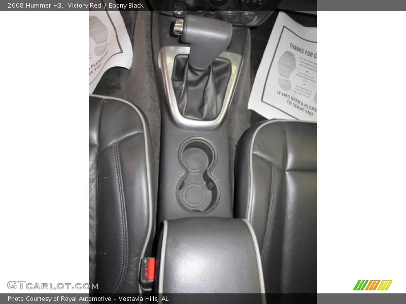 Victory Red / Ebony Black 2008 Hummer H3