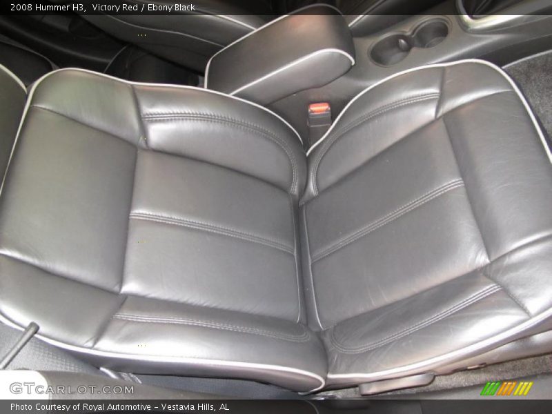 Victory Red / Ebony Black 2008 Hummer H3