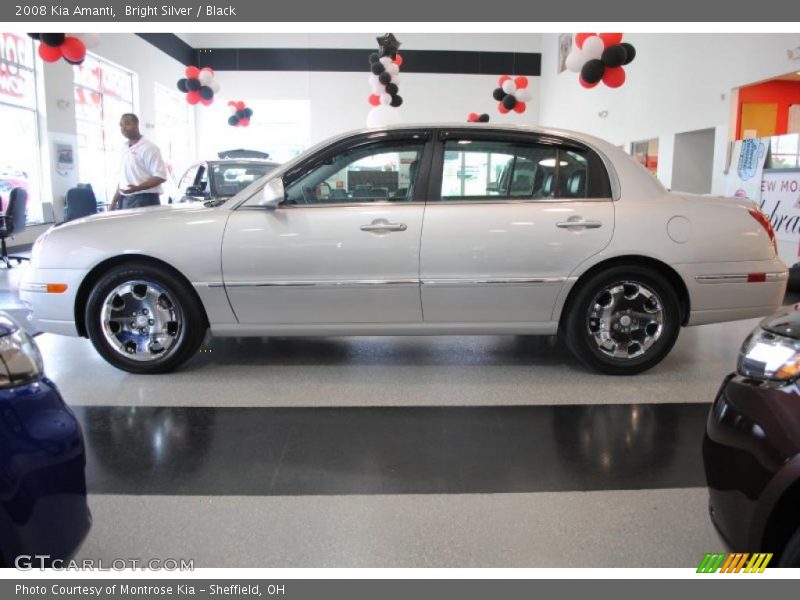 Bright Silver / Black 2008 Kia Amanti