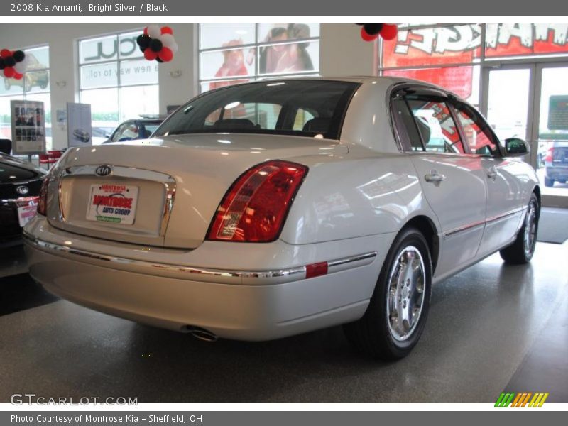 Bright Silver / Black 2008 Kia Amanti