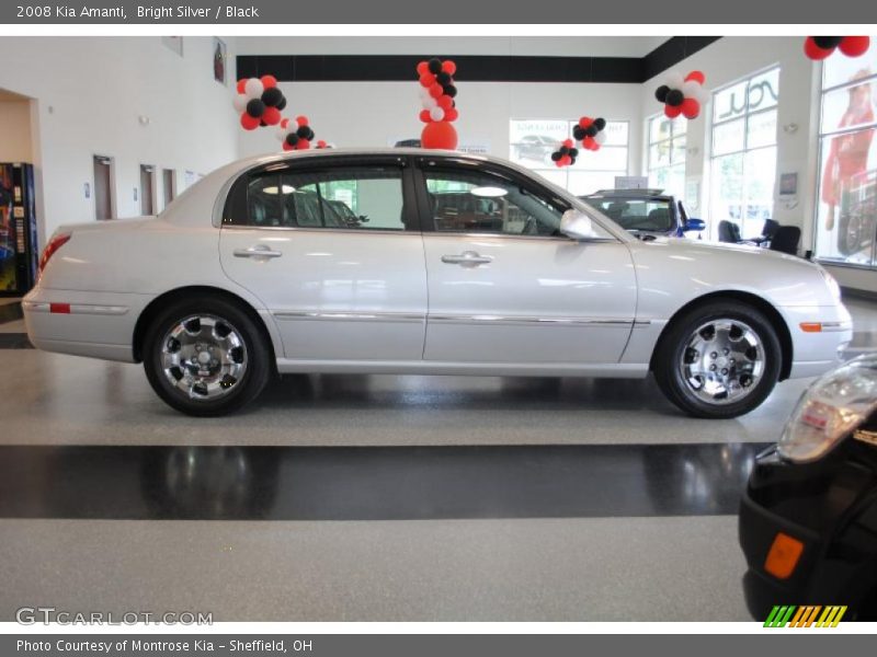 Bright Silver / Black 2008 Kia Amanti