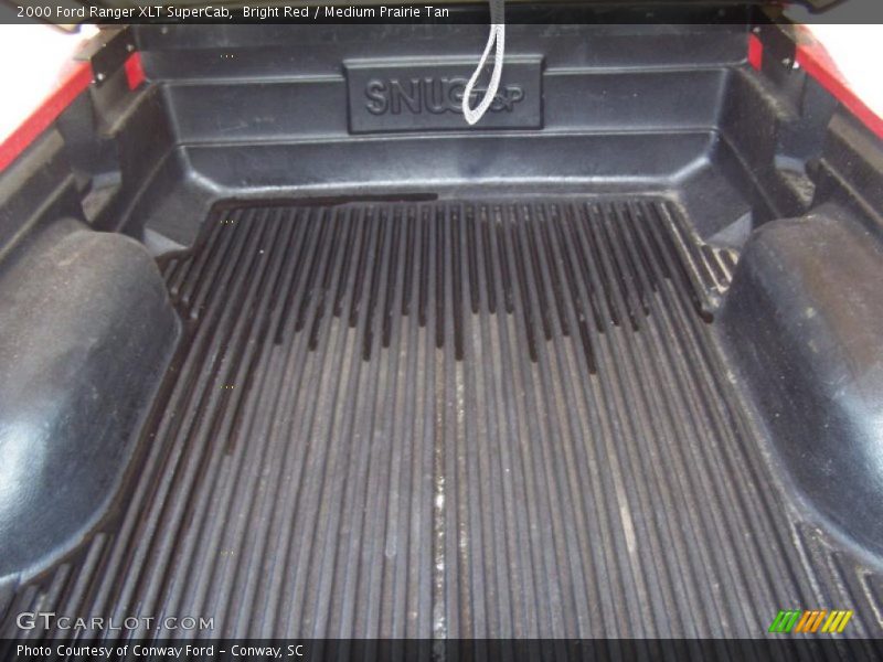 Bright Red / Medium Prairie Tan 2000 Ford Ranger XLT SuperCab
